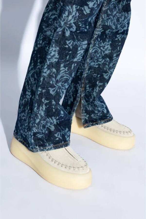 Vic Matié Geïsoleerde platformlaarzen Sensory Gray Dames