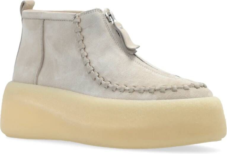 Vic Matié Geïsoleerde platformlaarzen Sensory Gray Dames