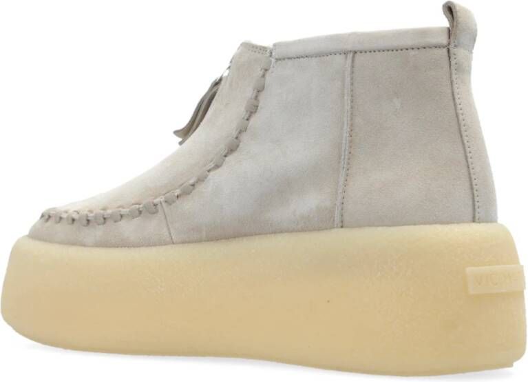 Vic Matié Geïsoleerde platformlaarzen Sensory Gray Dames