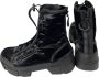 Vic Matié Silktech Tronc 101 101 Dames Platform Sneaker Laars Zwart Black Dames - Thumbnail 2