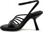 Vic Matié Bonbon hak sandalen Black Dames - Thumbnail 4