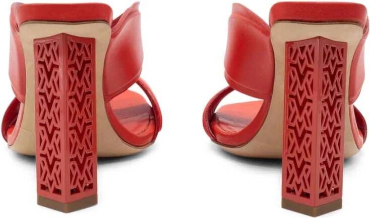 Vic Matié High Heel Sandals Red Dames
