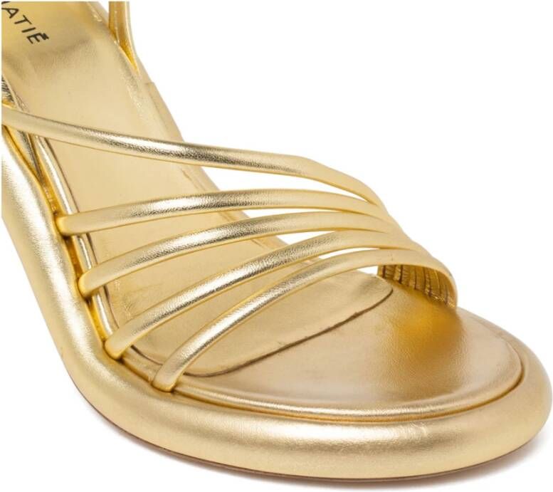 Vic Matié High Heel Sandals Yellow Dames