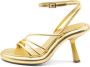 Vic Matié High Heel Sandals Yellow Dames - Thumbnail 4