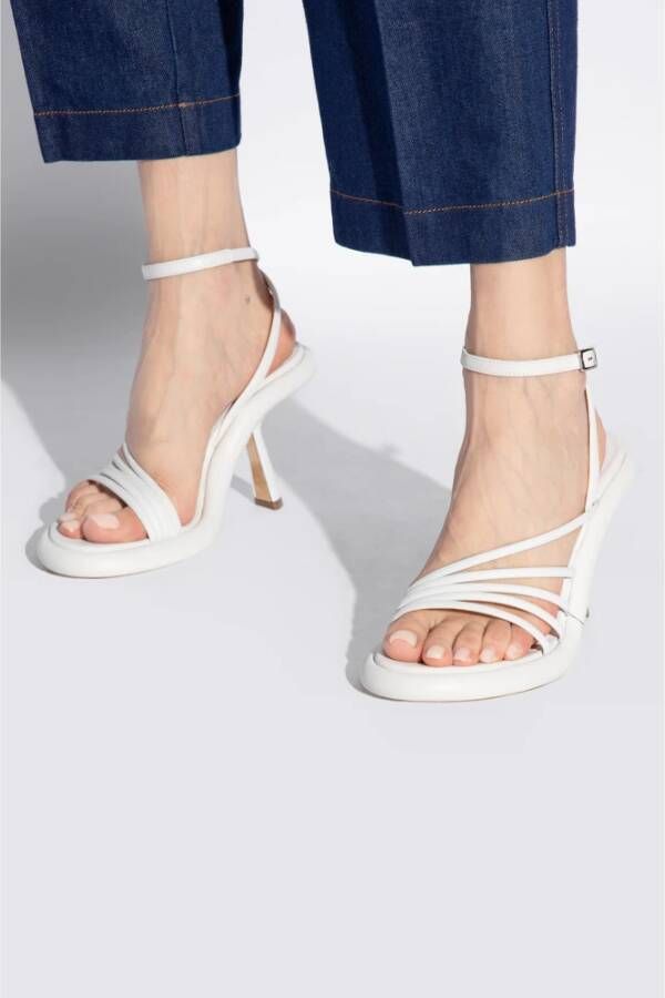 Vic Matié Hoge sandalen met hak Bonbon White Dames