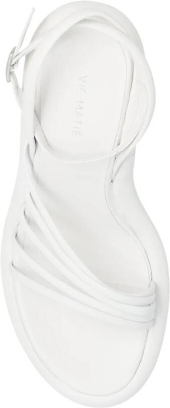 Vic Matié Hoge sandalen met hak Bonbon White Dames