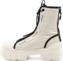 Vic Matié Paddington Tronc 112 101 Dames Veterschoenen Off-White - Thumbnail 9
