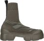 Vic Matié Militaire Gebreide Laars Green Dames - Thumbnail 3
