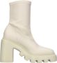 Vic Matié Ivoor Eco-leer Gear Hiel Bootie Beige Dames - Thumbnail 8