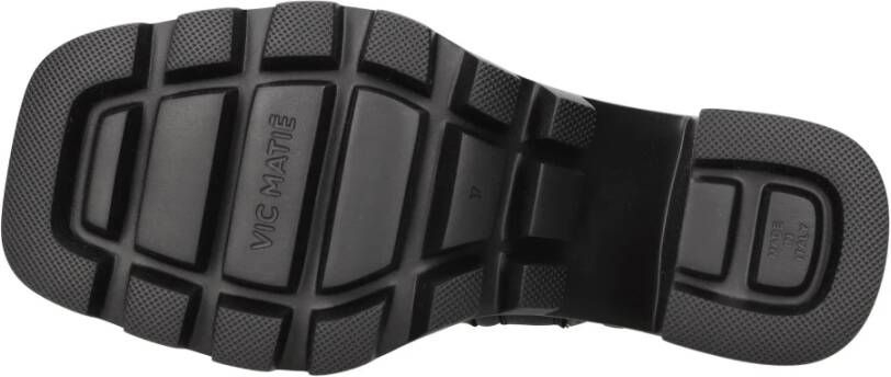 Vic Matié Laarzen Zwart Black Dames