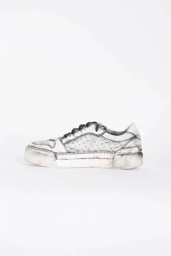 Vic Matié Leren sneakers met rubberen zool