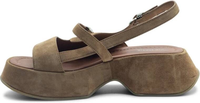 Vic Matié Mini Yoko sandaal Leer Brown Dames