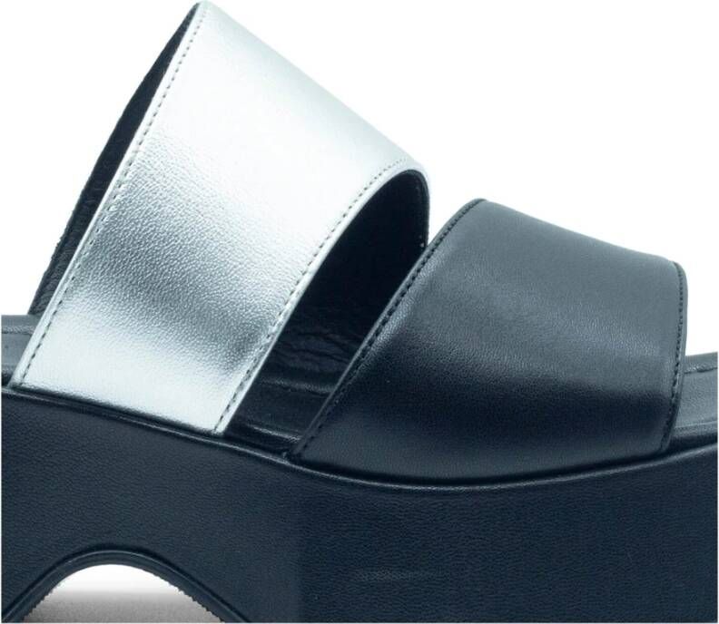 Vic Matié Mini Yoko sandal Hoofdbanden Zwart Zilver