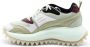 Vic Matié Nubuck Lederen Mesh Sneaker Nacht Multicolor Dames - Thumbnail 4