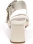 Vic Matié Off White Leren Sandaal Avinton Schoen - Thumbnail 2