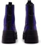 Vic Matié Paars Zwarte Rots Amfibische Laarzen Purple Dames - Thumbnail 3