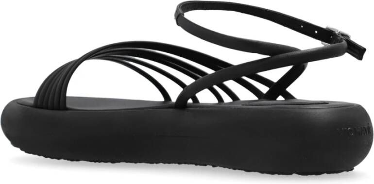 Vic Matié Reis platform sandalen Black Dames