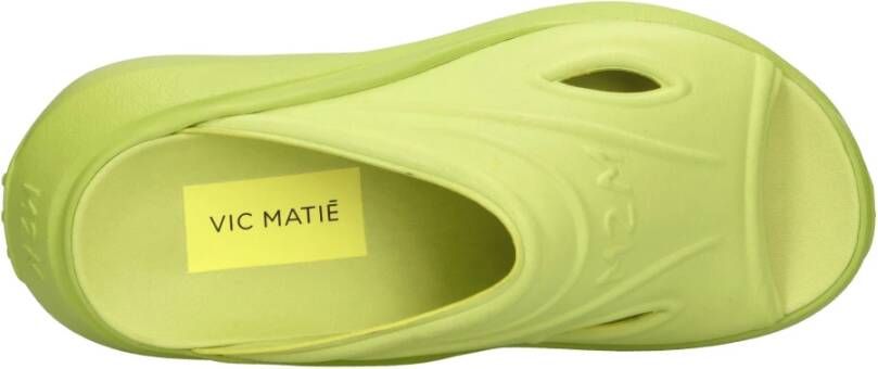 Vic Matié Sandalen Groen