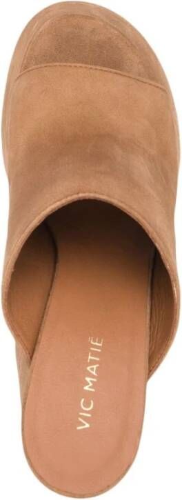 Vic Matié Vic Matie Sandals Brown Bruin Dames