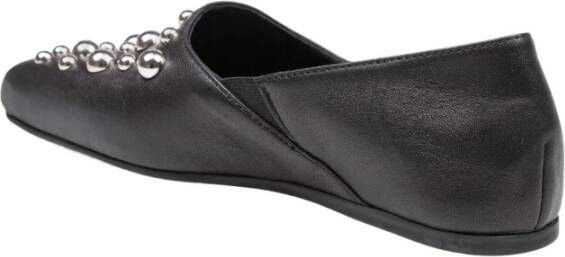Vic Matié Slipper schoen van leer met studs