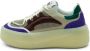Vic Matié Sneaker in Paars Noten Bruin Multicolor Dames - Thumbnail 4