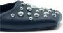 Vic Matié Square Closed Slipper Shoe In Nappa Leather in zwart - Thumbnail 3
