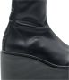 Vic Matié Wedge Boot Stripy in Black - Thumbnail 2