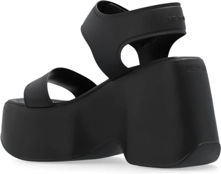 Vic Matié Yoko platform sandalen Black Dames