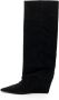 Vic Matié Zwarte Cocoon Minimalistische Laars Black Dames - Thumbnail 4