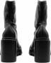 Vic Matié Zwarte Eco-leer Gear Hak Laars Black Dames - Thumbnail 4