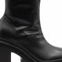 Vic Matié Zwarte Eco-leer Gear Hak Laars Black Dames - Thumbnail 6