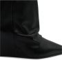 Vic Matié Zwarte Enkellaarsjes Cocoon Stijl Black Dames - Thumbnail 11