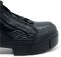 Vic Matié Casual Zwarte Enkellaarzen Black Dames - Thumbnail 5