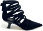 Vic Matié Zwarte Synthetische Lakleren Bootie Black Dames - Thumbnail 5