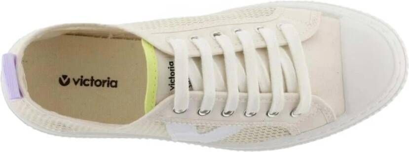 Victoria 1915 Re-Edit Basket Rejilla Sneakers Beige Dames