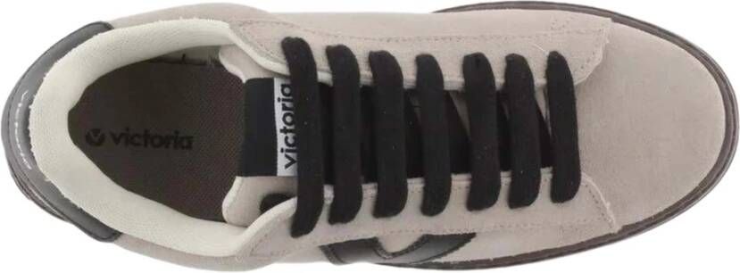 Victoria Barcelona Deportivo Serraje Sneakers Beige Dames