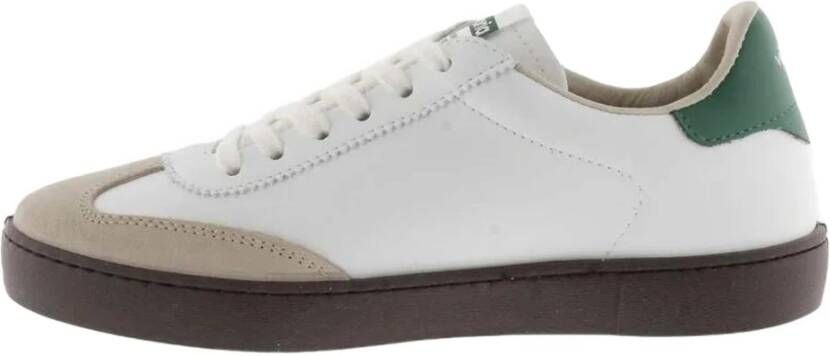Victoria Berlin Fietser Effect Leder & Suède Sneakers Green Heren