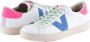 Victoria Berlin Piel & Neon Sneakers White Dames - Thumbnail 6
