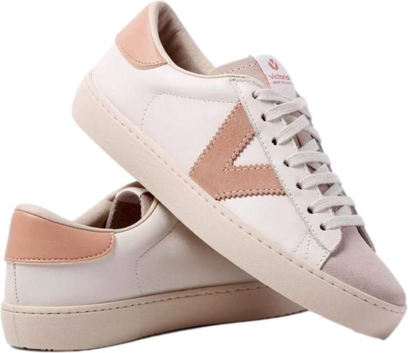 Victoria Berlin Piel & Serraje Sneakers White Dames