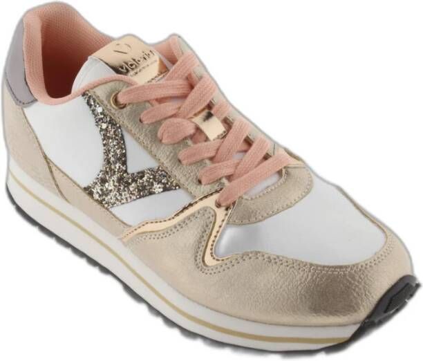 Victoria Dames sportschoenen multi-matériaux Beige Dames