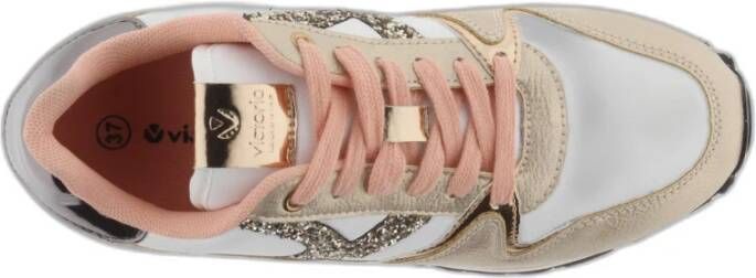 Victoria Dames sportschoenen multi-matériaux Beige Dames