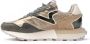 Victoria Gekraakt leren Sport Chic Sneakers Multicolor Dames - Thumbnail 4