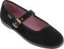 Victoria Velvet Ballet Flats voor Vrouwen Black Dames - Thumbnail 3