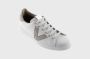 Victoria Leren sportschoenen tennis glitter Beige Dames - Thumbnail 3