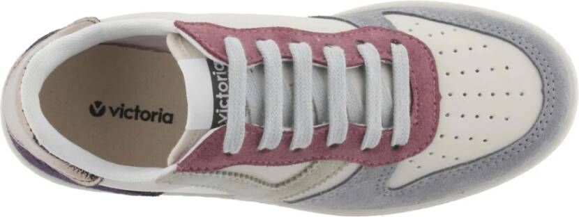 Victoria Madrid Leren Sneakers Multicolor Dames