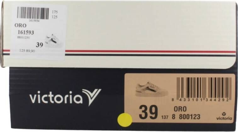 Victoria Metallic Soft Sneakers