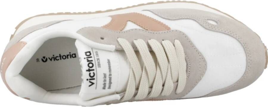 Victoria Nylon en Suède Sneakers Multicolor Dames