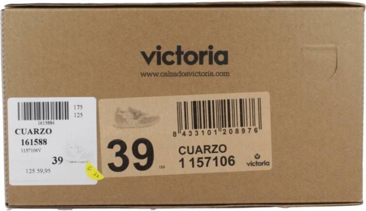 Victoria Nylon en Suède Sneakers Multicolor Dames