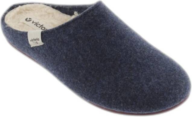 Victoria Schoenen norte fieltro Blauw Heren