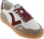 Victoria Seúl Effect Leder & Suède Sneakers Red Dames - Thumbnail 3